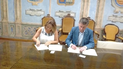 Firma Convenio de Colaboración Ayto y Clece.